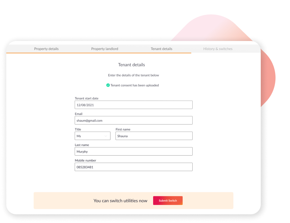 Property Button Utility Switching